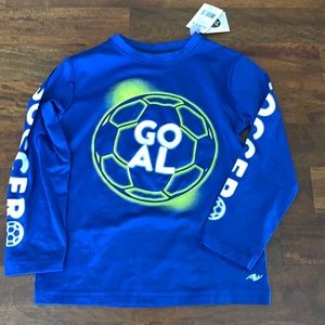 New boys size 4/5 long sleeve shirt, AND1 matching pants and sweater